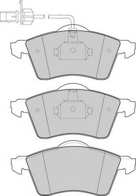 DURON DBP391518 Тормозные колодки для VOLKSWAGEN (Фольксваген) DURON DBP391518 Тормозные колодки для VOLKSWAGEN (Фольксваген)