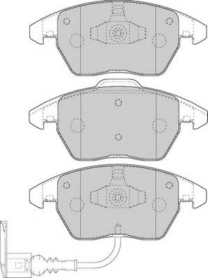 DURON DBP391641 Тормозные колодки для AUDI TT (Ауди Тт) DURON DBP391641 Тормозные колодки для AUDI TT (Ауди Тт)