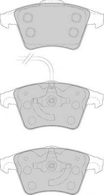 DURON DBP391642 Тормозные колодки для VOLKSWAGEN T5 (Фольксваген Т5) DURON DBP391642 Тормозные колодки для VOLKSWAGEN T5 (Фольксваген Т5)
