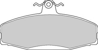 DURON DBP390610 Тормозные колодки для SKODA (Шкода) DURON DBP390610 Тормозные колодки для SKODA (Шкода)