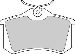 DURON DBP391083 Тормозные колодки для SEAT TOLEDO (Сеат Толэдо) DURON DBP391083 Тормозные колодки для SEAT TOLEDO (Сеат Толэдо)