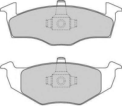 DURON DBP391288 Тормозные колодки для SEAT TOLEDO (Сеат Толэдо) DURON DBP391288 Тормозные колодки для SEAT TOLEDO (Сеат Толэдо)
