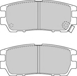 DURON DBP310804 Тормозные колодки для MITSUBISHI CHALLENGER (Митсубиши/митсубиси Чаллэнгэр) DURON DBP310804 Тормозные колодки для MITSUBISHI CHALLENGER (Митсубиши/митсубиси Чаллэнгэр)