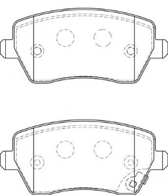 DURON DBP364069 Тормозные колодки для OPEL AGILA (Опель Агила) DURON DBP364069 Тормозные колодки для OPEL AGILA (Опель Агила)
