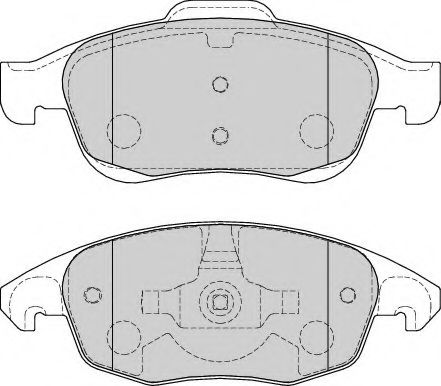 DURON DBP341971 Тормозные колодки для CITROËN C4 II (CитроËн С4 2) DURON DBP341971 Тормозные колодки для CITROËN C4 II (CитроËн С4 2)