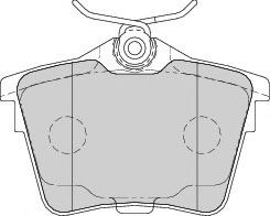DURON DBP341727 Тормозные колодки для PEUGEOT 407 (Пежо 407) DURON DBP341727 Тормозные колодки для PEUGEOT 407 (Пежо 407)