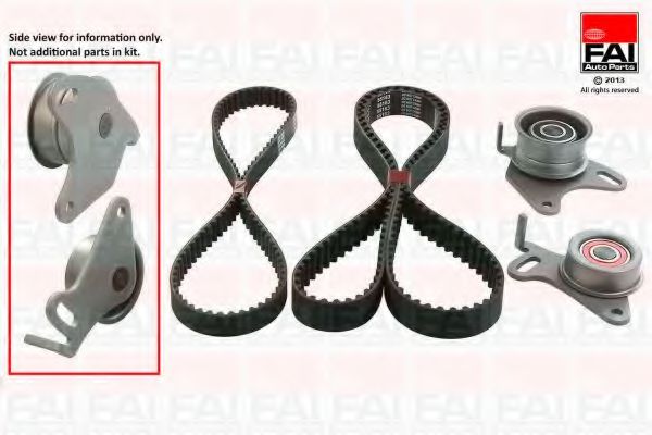 FAI AutoParts TBK128 Комплект ремня ГРМ для MITSUBISHI COLT/RODEO (Митсубиши/митсубиси Cолт/родэо) FAI AutoParts TBK128 Комплект ремня ГРМ для MITSUBISHI COLT/RODEO (Митсубиши/митсубиси Cолт/родэо)