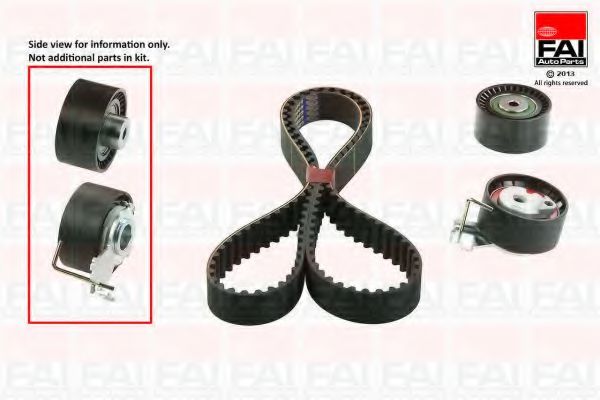 FAI AutoParts TBK343 Комплект ремня ГРМ для PEUGEOT 207 (Пежо 207) FAI AutoParts TBK343 Комплект ремня ГРМ для PEUGEOT 207 (Пежо 207)