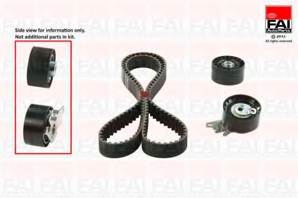 FAI AutoParts TBK482 Комплект ремня ГРМ для PEUGEOT 407 (Пежо 407) FAI AutoParts TBK482 Комплект ремня ГРМ для PEUGEOT 407 (Пежо 407)