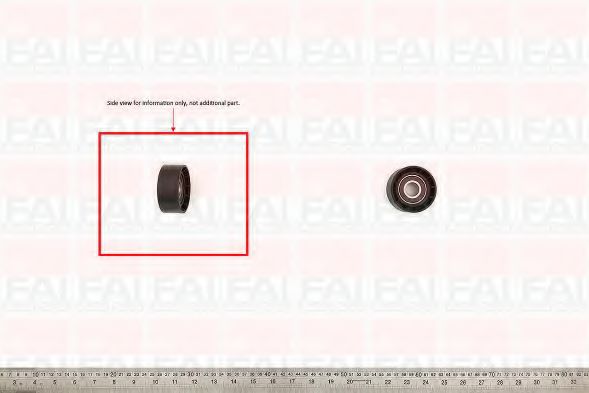 FAI AutoParts T1017 Паразитный ведущий ролик, поликлиновой ремень для RENAULT SCNIC I (Рено Сценик и) FAI AutoParts T1017 Паразитный ведущий ролик, поликлиновой ремень для RENAULT SCNIC I (Рено Сценик и)