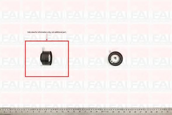 FAI AutoParts T1168 Натяжной ролик, ремень ГРМ для CITROëN (Cитроëн) FAI AutoParts T1168 Натяжной ролик, ремень ГРМ для CITROëN (Cитроëн)