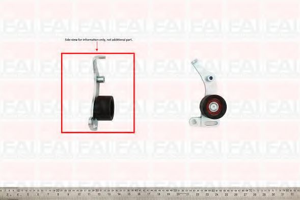 FAI AutoParts T2933 Натяжной ролик, ремень ГРМ для CITROëN (Cитроëн) FAI AutoParts T2933 Натяжной ролик, ремень ГРМ для CITROëN (Cитроëн)