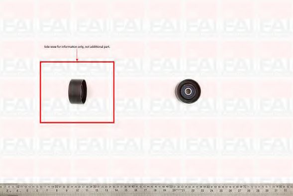 FAI AutoParts T9255 Паразитный Ведущий ролик, зубчатый ремень для TOYOTA SPACIA (Тойота/тоета Спаcиа)