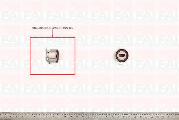 FAI AutoParts T9297 Натяжной ролик, ремень ГРМ для HONDA CRX II (Хонда Cрх 2) FAI AutoParts T9297 Натяжной ролик, ремень ГРМ для HONDA CRX II (Хонда Cрх 2)