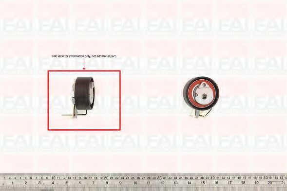 FAI AutoParts T9345 Натяжной ролик, ремень ГРМ для PEUGEOT 207 (Пежо 207) FAI AutoParts T9345 Натяжной ролик, ремень ГРМ для PEUGEOT 207 (Пежо 207)