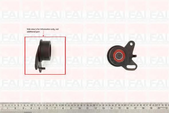 FAI AutoParts T9435 Натяжной ролик, ремень ГРМ для MITSUBISHI STARION (Митсубиши/митсубиси Старион) FAI AutoParts T9435 Натяжной ролик, ремень ГРМ для MITSUBISHI STARION (Митсубиши/митсубиси Старион)