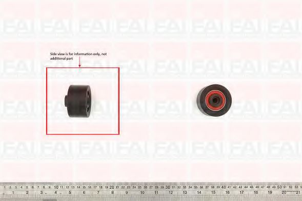 FAI AutoParts T9480 Паразитный Ведущий ролик, зубчатый ремень для CITROËN C3 I (CитроËн С3 1)