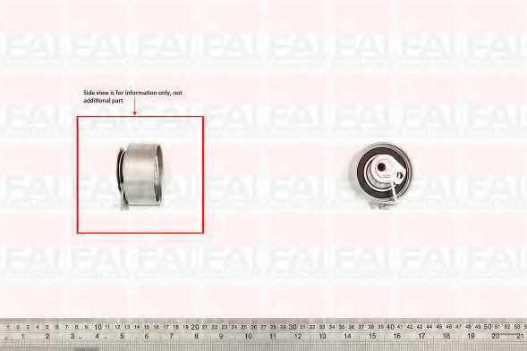 FAI AutoParts T9573 Натяжной ролик, ремень ГРМ для DACIA SANDERO II (Дача Сандэро 2) FAI AutoParts T9573 Натяжной ролик, ремень ГРМ для DACIA SANDERO II (Дача Сандэро 2)