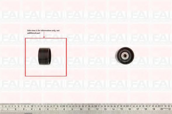 FAI AutoParts T9775 Паразитный Ведущий ролик, зубчатый ремень для SAAB (Сааб) FAI AutoParts T9775 Паразитный Ведущий ролик, зубчатый ремень для SAAB (Сааб)