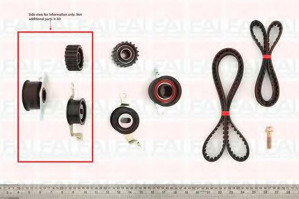 FAI AutoParts TBK06 Комплект ремня ГРМ для FORD FIESTA (Форд Фиэста) FAI AutoParts TBK06 Комплект ремня ГРМ для FORD FIESTA (Форд Фиэста)
