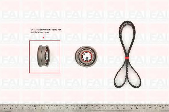 FAI AutoParts TBK21 Комплект ремня ГРМ для VOLKSWAGEN CORRADO (Фольксваген Cоррадо) FAI AutoParts TBK21 Комплект ремня ГРМ для VOLKSWAGEN CORRADO (Фольксваген Cоррадо)