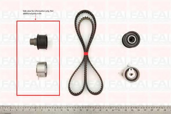 FAI AutoParts TBK56 Комплект ремня ГРМ для OPEL (Опель) FAI AutoParts TBK56 Комплект ремня ГРМ для OPEL (Опель)