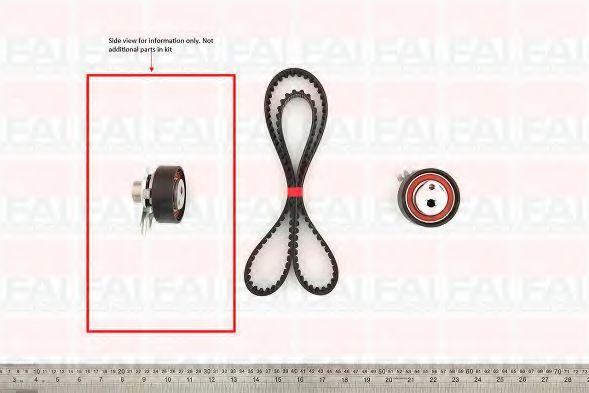 FAI AutoParts TBK76 Комплект ремня ГРМ для VOLKSWAGEN POLO (Фольксваген Поло) FAI AutoParts TBK76 Комплект ремня ГРМ для VOLKSWAGEN POLO (Фольксваген Поло)