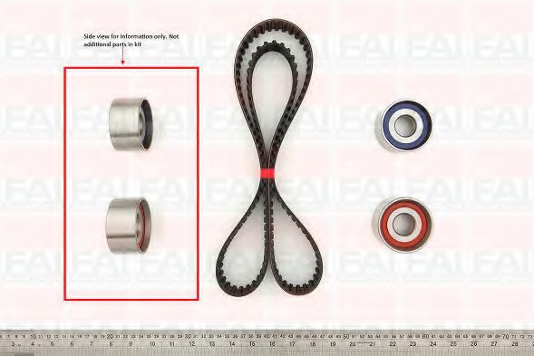 FAI AutoParts TBK84 Комплект ремня ГРМ для FIAT (Фиат) FAI AutoParts TBK84 Комплект ремня ГРМ для FIAT (Фиат)