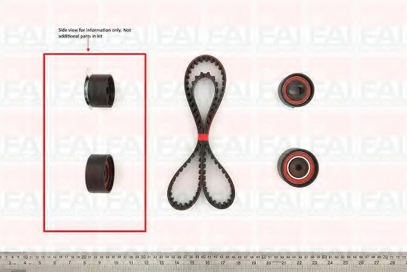 FAI AutoParts TBK118 Комплект ремня ГРМ для MAZDA 626 III (Мазда 626 3) FAI AutoParts TBK118 Комплект ремня ГРМ для MAZDA 626 III (Мазда 626 3)