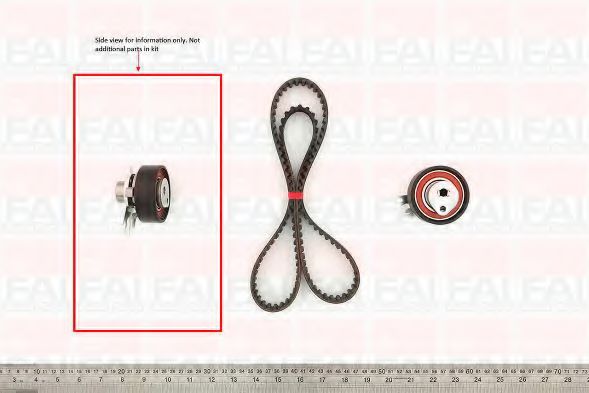 FAI AutoParts TBK120 Комплект ремня ГРМ для SKODA (Шкода) FAI AutoParts TBK120 Комплект ремня ГРМ для SKODA (Шкода)