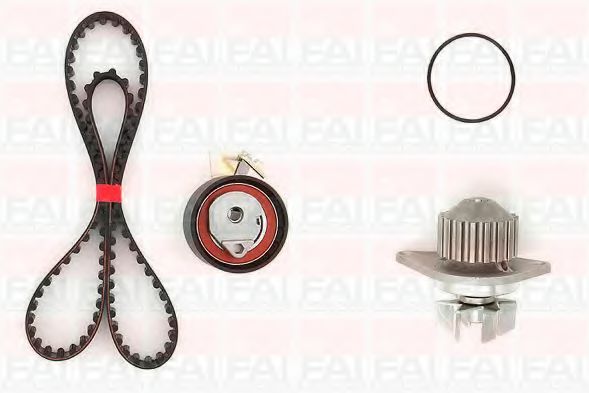 FAI AutoParts TBK144-6344 Комплект ремня ГРМ для PEUGEOT 206 (Пежо 206) FAI AutoParts TBK144-6344 Комплект ремня ГРМ для PEUGEOT 206 (Пежо 206)