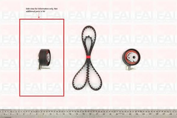 FAI AutoParts TBK145 Комплект ремня ГРМ для PEUGEOT 207 (Пежо 207) FAI AutoParts TBK145 Комплект ремня ГРМ для PEUGEOT 207 (Пежо 207)