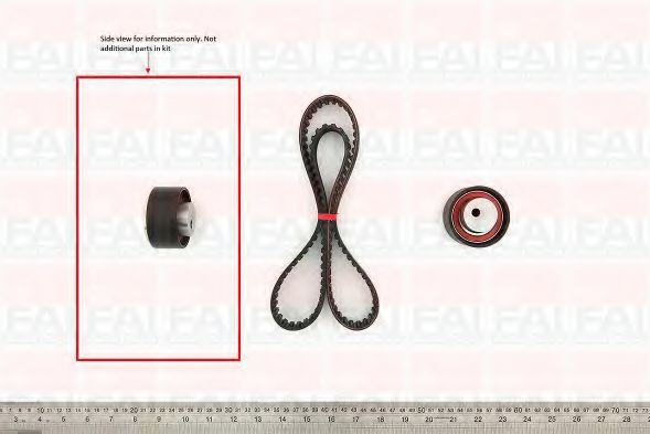 FAI AutoParts TBK189 Комплект ремня ГРМ для FIAT (Фиат) FAI AutoParts TBK189 Комплект ремня ГРМ для FIAT (Фиат)