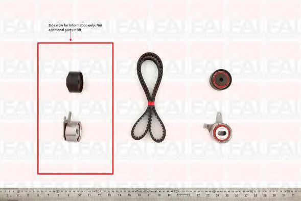 FAI AutoParts TBK423 Комплект ремня ГРМ для MAZDA 323 F/P VI (Мазда 323 ф/п vи) FAI AutoParts TBK423 Комплект ремня ГРМ для MAZDA 323 F/P VI (Мазда 323 ф/п vи)