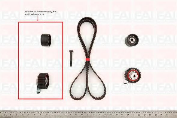 FAI AutoParts TBK433 Комплект ремня ГРМ для SAAB 9-3 (Сааб 9-3) FAI AutoParts TBK433 Комплект ремня ГРМ для SAAB 9-3 (Сааб 9-3)