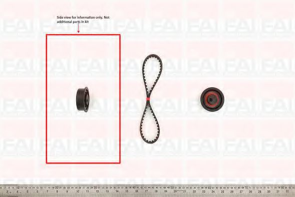 FAI AutoParts TBK463 Комплект ремня ГРМ для MITSUBISHI GALANT IV (Митсубиши/митсубиси Галант иv) FAI AutoParts TBK463 Комплект ремня ГРМ для MITSUBISHI GALANT IV (Митсубиши/митсубиси Галант иv)