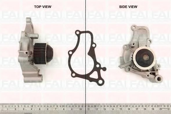 FAI AutoParts WP3182 Водяной насос для MITSUBISHI MIRAGE (Митсубиши/митсубиси Мирагэ) FAI AutoParts WP3182 Водяной насос для MITSUBISHI MIRAGE (Митсубиши/митсубиси Мирагэ)
