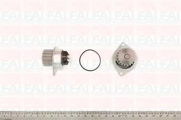 FAI AutoParts WP6084 Водяной насос для PEUGEOT 206 (Пежо 206) FAI AutoParts WP6084 Водяной насос для PEUGEOT 206 (Пежо 206)
