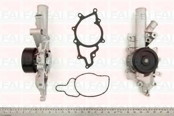 FAI AutoParts WP6237 Водяной насос для MERCEDESBENZ (Мерседес бенц) FAI AutoParts WP6237 Водяной насос для MERCEDESBENZ (Мерседес бенц)
