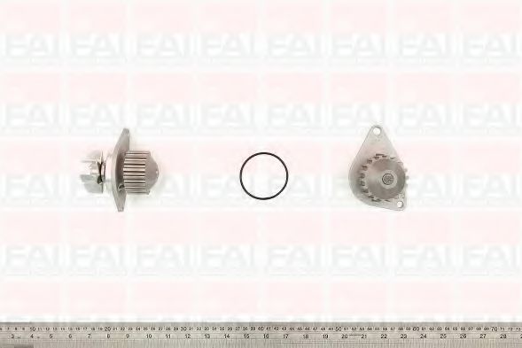 FAI AutoParts WP6344 Водяной насос для CITROËN C3 II (CитроËн С3 2) FAI AutoParts WP6344 Водяной насос для CITROËN C3 II (CитроËн С3 2)