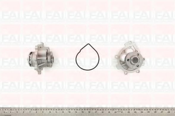 FAI AutoParts WP6429 Водяной насос для CHEVROLET CRUZE (Шевроле Круз) FAI AutoParts WP6429 Водяной насос для CHEVROLET CRUZE (Шевроле Круз)