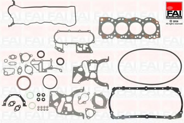 FAI AutoParts FS366 Комплект прокладок, двигатель для TOYOTA HIACE II (Тойота/тоета Хиаcэ 2) FAI AutoParts FS366 Комплект прокладок, двигатель для TOYOTA HIACE II (Тойота/тоета Хиаcэ 2)