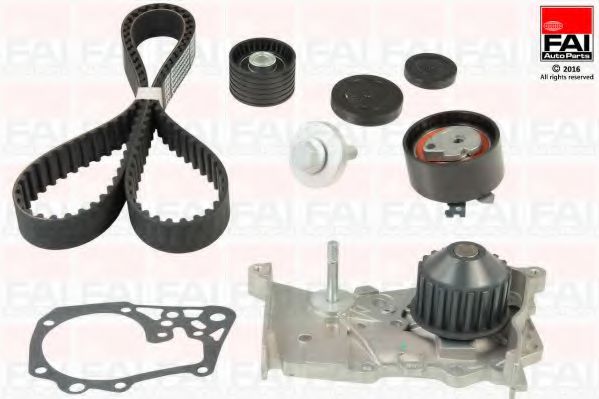 FAI AutoParts TBK460-6609 Комплект ремня ГРМ K4M 858 для RENAULT MEGANE CC (Рено Меган сс) FAI AutoParts TBK460-6609 Комплект ремня ГРМ K4M 858 для RENAULT MEGANE CC (Рено Меган сс)