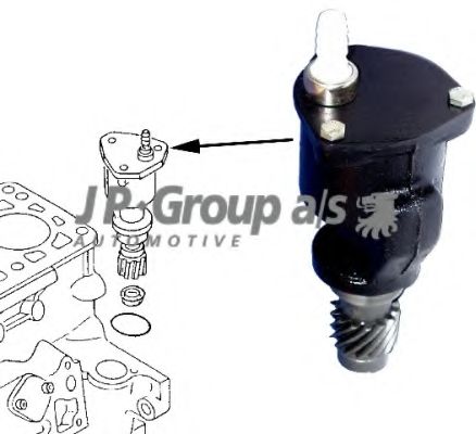 JP GROUP 1117100300 Вакуумный насос, тормозная система для VOLKSWAGEN CADDY I (Фольксваген Cаддъ и) JP GROUP 1117100300 Вакуумный насос, тормозная система для VOLKSWAGEN CADDY I (Фольксваген Cаддъ и)