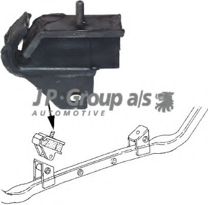 JP GROUP 1117901000 Подвеска, двигатель для VOLKSWAGEN T3 CARAVELLE (Фольксваген Т3 cараvэллэ) JP GROUP 1117901000 Подвеска, двигатель для VOLKSWAGEN T3 CARAVELLE (Фольксваген Т3 cараvэллэ)