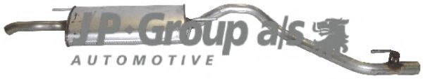 JP GROUP 1120603500 Глушитель выхлопных газов конечный для VOLKSWAGEN GOLF III (Фольксваген Гольф 3) JP GROUP 1120603500 Глушитель выхлопных газов конечный для VOLKSWAGEN GOLF III (Фольксваген Гольф 3)