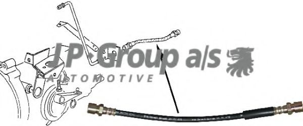 JP GROUP 1131000100 Шланг сцепления для VOLKSWAGEN VANAGON III (Фольксваген Vанагон 3) JP GROUP 1131000100 Шланг сцепления для VOLKSWAGEN VANAGON III (Фольксваген Vанагон 3)