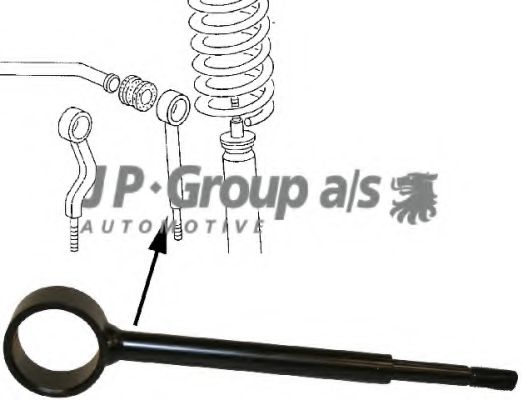 JP GROUP 1140400300 Тяга стойка, стабилизатор для VOLKSWAGEN T3 CARAVELLE (Фольксваген Т3 cараvэллэ) JP GROUP 1140400300 Тяга стойка, стабилизатор для VOLKSWAGEN T3 CARAVELLE (Фольксваген Т3 cараvэллэ)