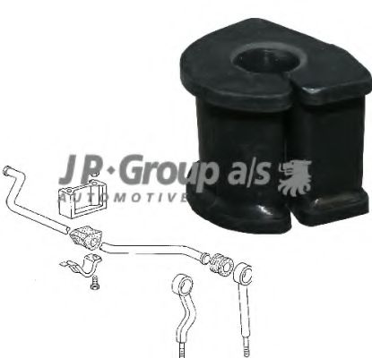 JP GROUP 1140605600 Втулка, стабилизатор для VOLKSWAGEN T3 CARAVELLE (Фольксваген Т3 cараvэллэ) JP GROUP 1140605600 Втулка, стабилизатор для VOLKSWAGEN T3 CARAVELLE (Фольксваген Т3 cараvэллэ)