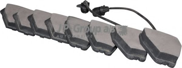 JP GROUP 1163602710 Тормозные колодки для VOLKSWAGEN (Фольксваген) JP GROUP 1163602710 Тормозные колодки для VOLKSWAGEN (Фольксваген)